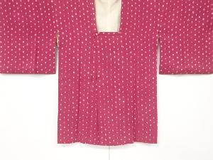 絞り　麻の葉模様織り出し道行コート